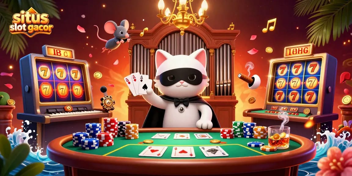 Engage with situs slot gacor through dynamic slot reels, poker chips, and exciting gambling elements.