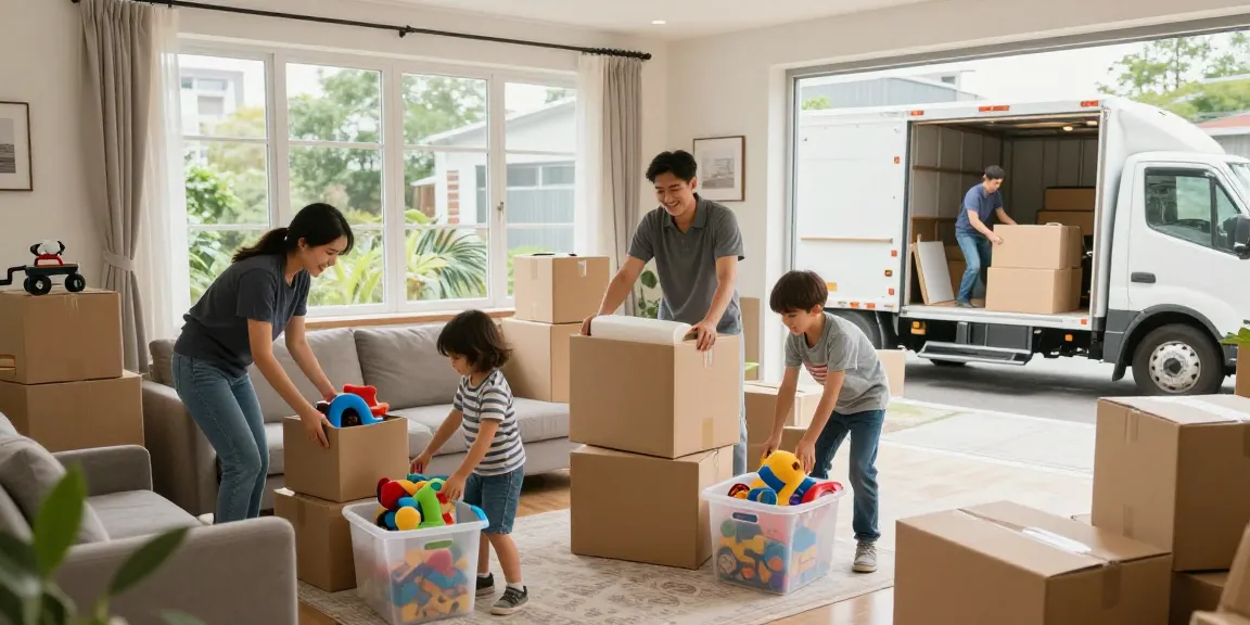 Umzugsunternehmen Speyer hilft Familien beim Umzug in eine neue Wohnung mit freundlichem Team und professionellen Dienstleistungen.