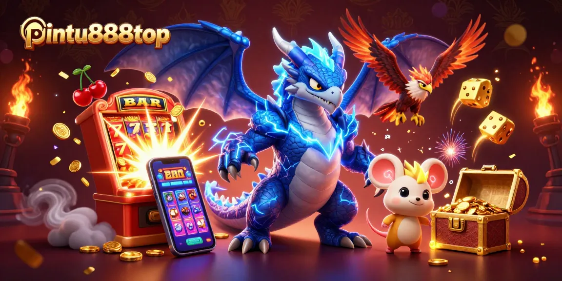 Engage with thrilling gameplay at pintu888top featuring dynamic casino characters and slots.