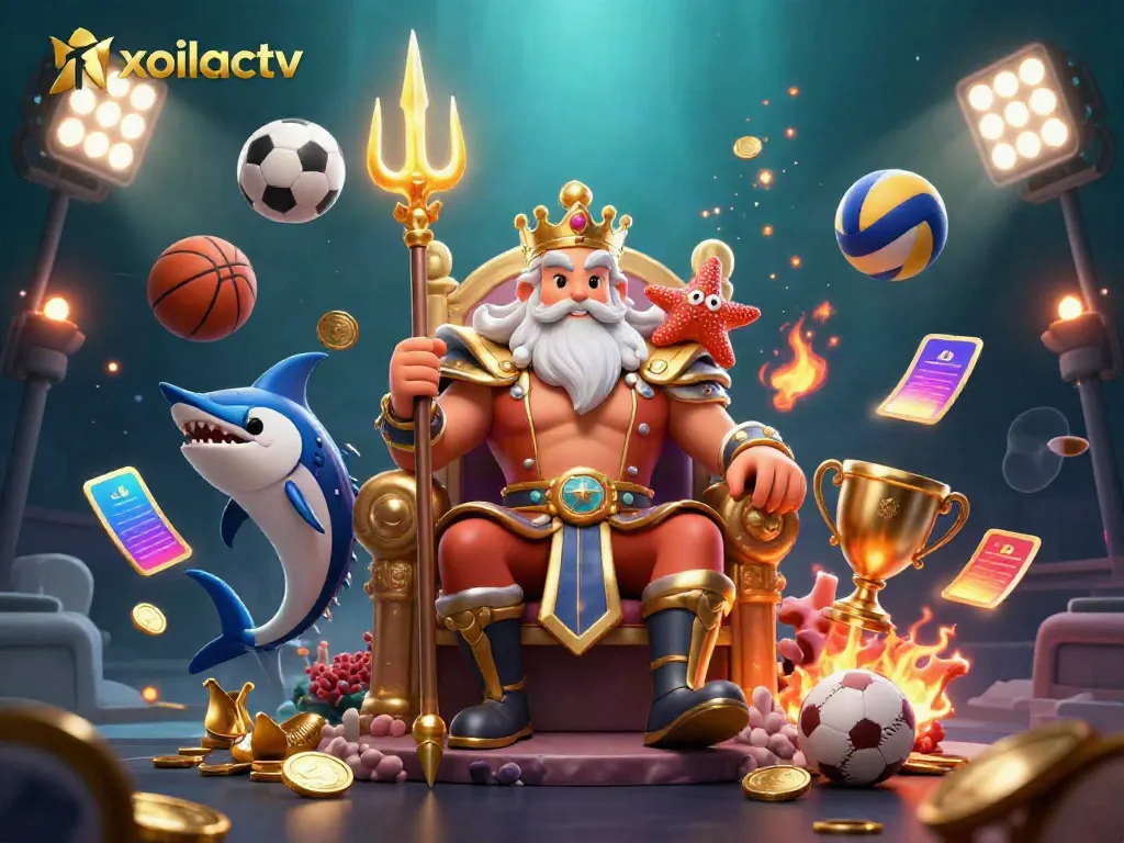Experience the excitement of sports betting with xoilactv, featuring dynamic characters and rich game visuals.