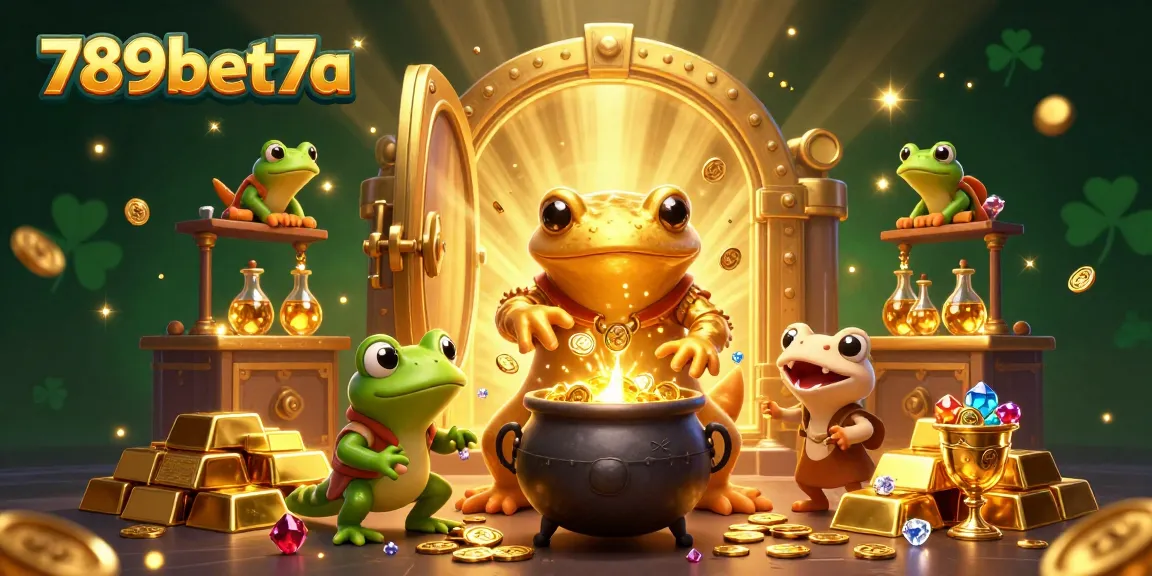 Experience thrilling gameplay at 789bet7a with an enchanting alchemist scene brimming with gold and luck.