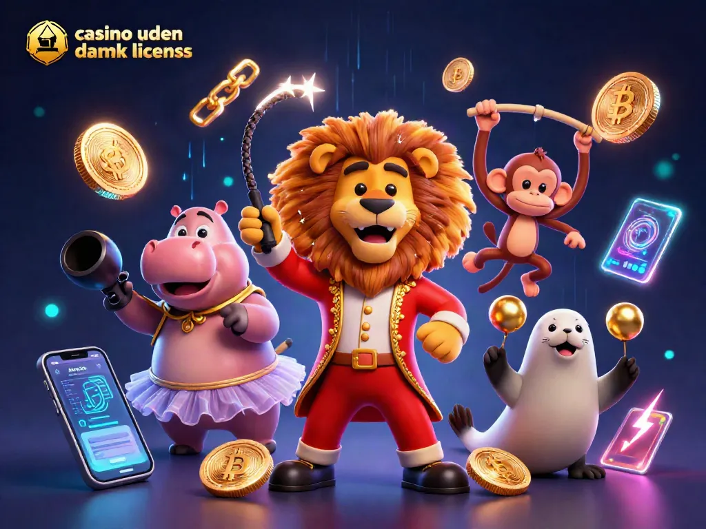 Engage with exciting slots at casino uden dansk licens featuring vibrant characters and crypto elements.