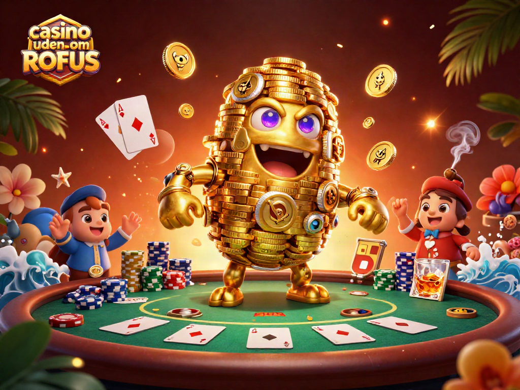 Play exciting games at casino uden om ROFUS with dynamic elements and vibrant casino atmosphere.