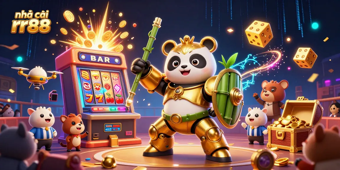 Experience thrilling gameplay at nhà cái rr88 with exciting jackpots and vibrant casino scenes.