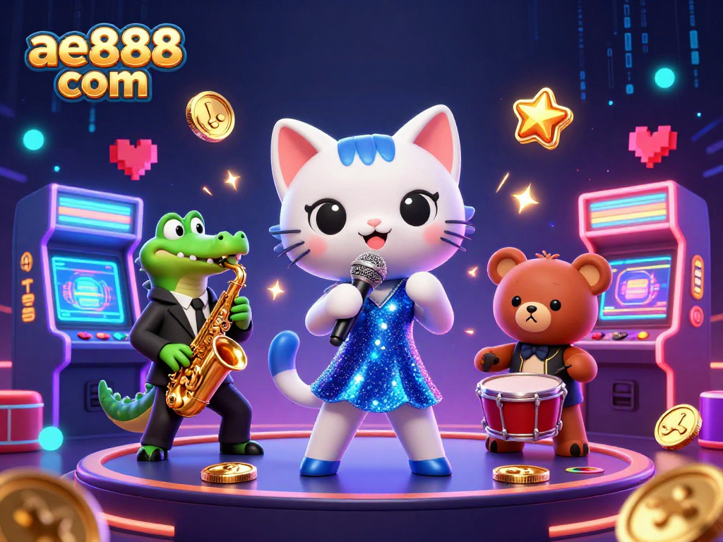 Engage with the vibrant casino scene at ae888 com featuring lively characters and exciting gaming elements.