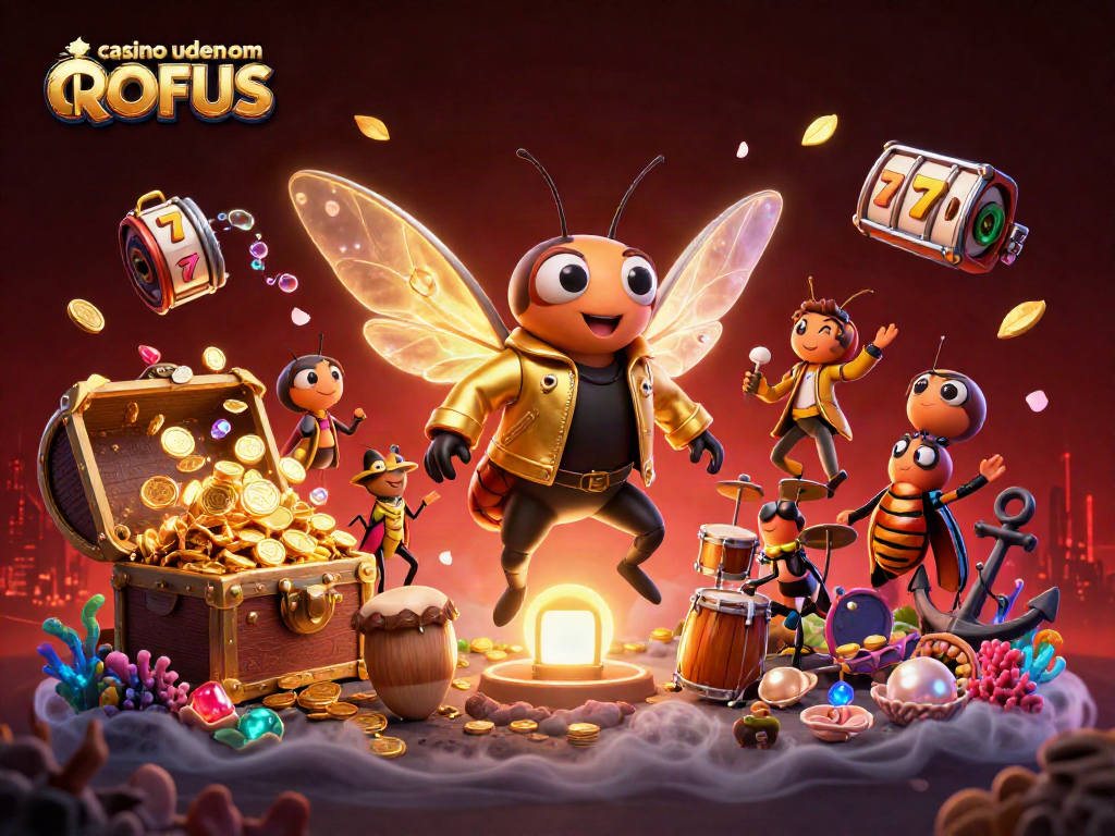 Experience dynamic gaming with casino uden om ROFUS featuring lively characters and treasure-filled environments.