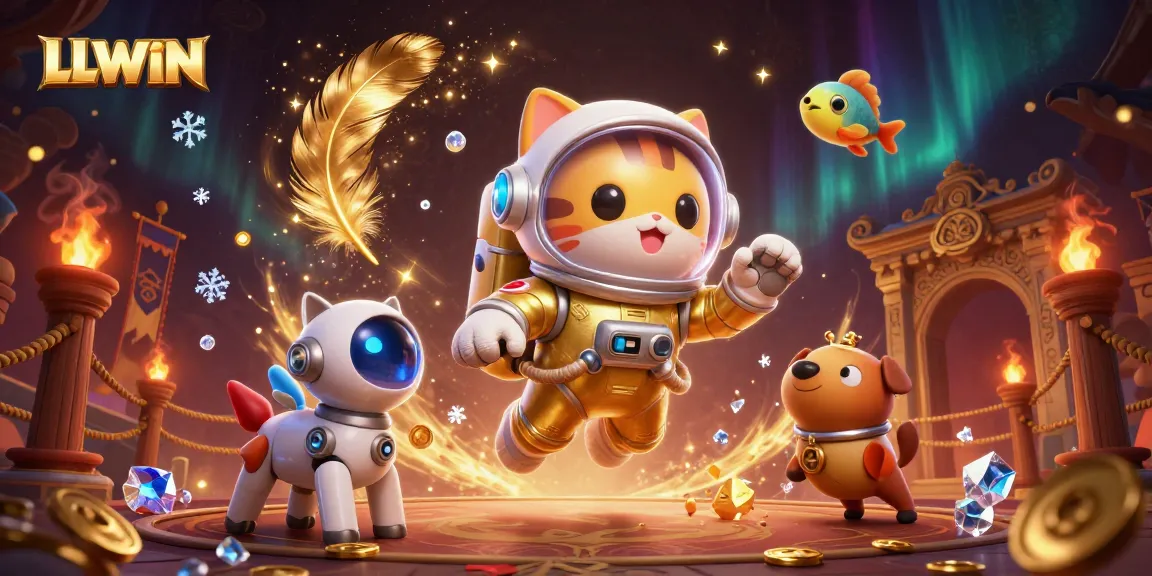 Engage in the vibrant online gaming experience at LLWIN with a space-themed adventure packed with action and color.