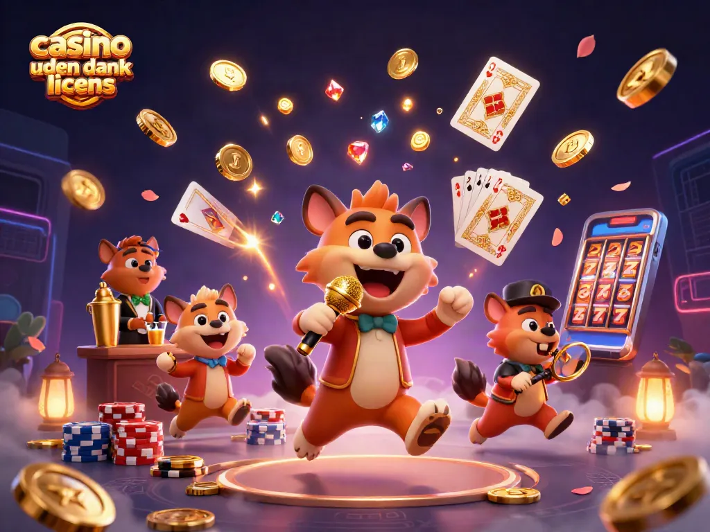 Experience excitement at a casino uden dansk licens with lively hyena characters and dynamic gaming elements.
