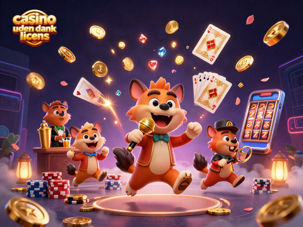 Experience excitement at a casino uden dansk licens with lively hyena characters and dynamic gaming elements.