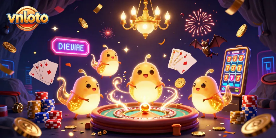 Experience thrilling wins at vnloto with vibrant glowworms and dynamic casino action.