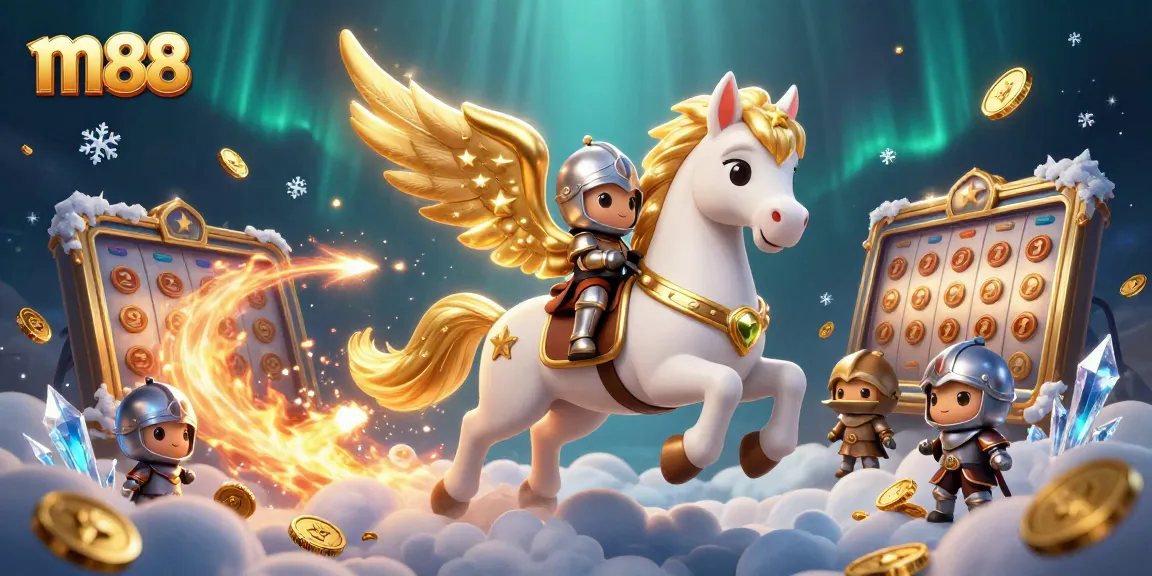 Experience thrilling gameplay at m88 with animated 3D characters in a vibrant casino setting.