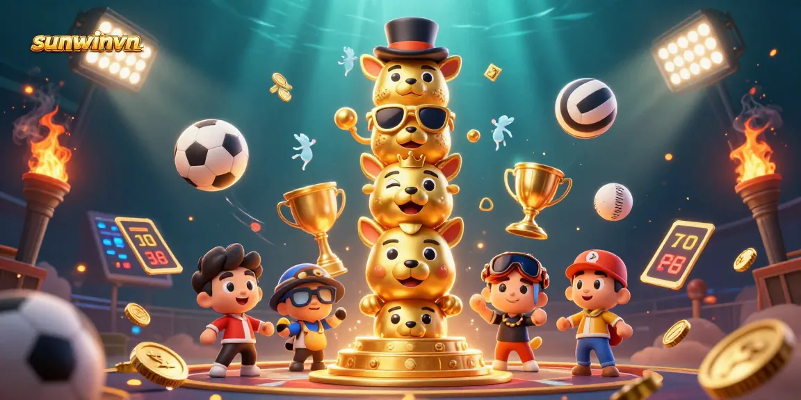 Engage with sunwinvn in a dynamic casino scene filled with thrilling sports betting elements.