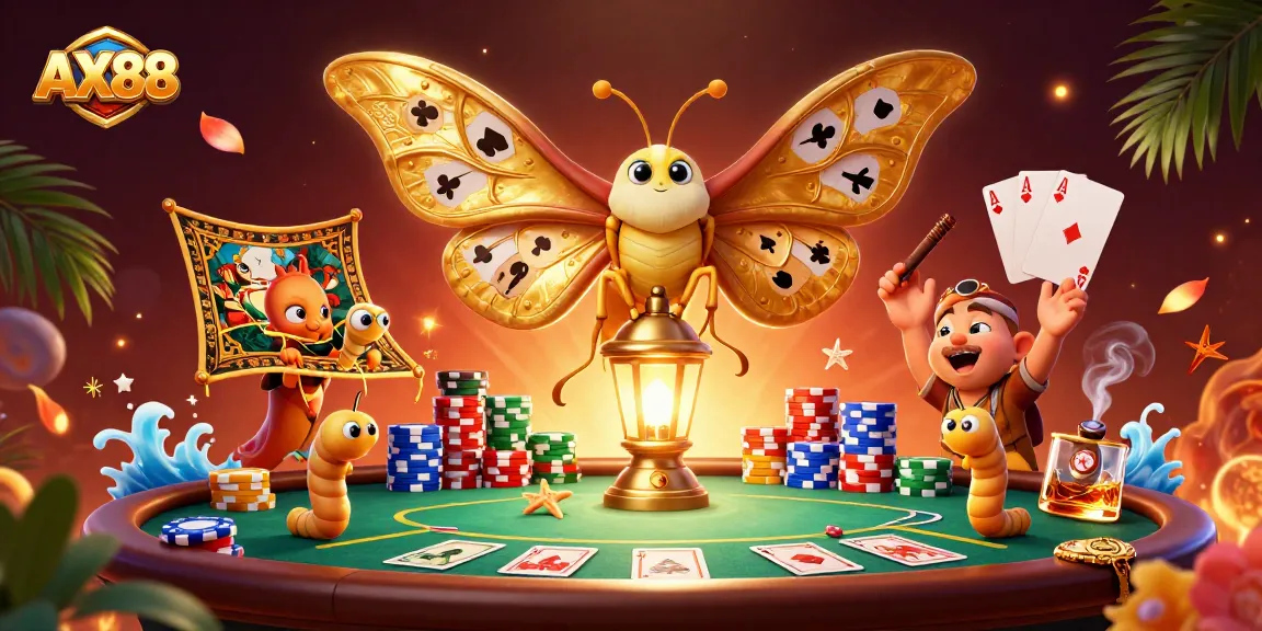 AX88 offers thrilling poker gameplay with a vibrant casino theme and stunning visuals.