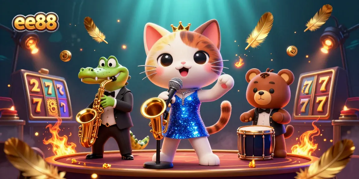 Experience the vibrant atmosphere of ee88 casino featuring lively characters and dynamic game elements.